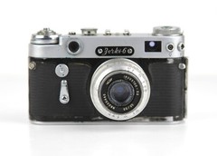 ZORKI – 6 Soviet camera KMZ Lens INDUSTAR-50 (3,5/50) Rare inscription ЗORKI-6