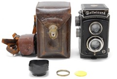 Vintage Rollei Rolleicord II Model 1 K3 TLR Camera w/ Triotar 7.5cm F3.5 Lens #6
