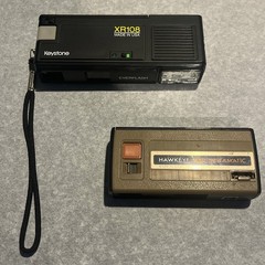 Vintage Kodak HawkeyeTele•Instamatic; Keystone EverFlash XR108 Electric Strap