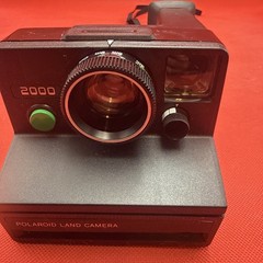 Vintage Polaroid 2000 Land Camera Untested For Parts Only