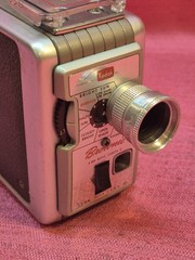 Vintage Kodak Brownie 8mm Movie Camera II 13mm f/2.3 Lens Wind-Up Motor Runs