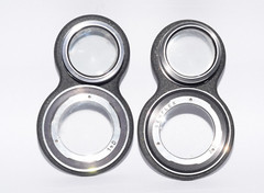 Filter UV Shade Hood Semflex 1D 2D Set for Camera TLR Semflex