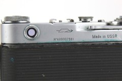 ZORKI – 6 Soviet camera KMZ Lens INDUSTAR-50 (3,5/50) Rare inscription ЗORKI-6