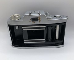 Graflex Century 35A 35mm Film SLR Camera w/ Prominar 45mm f3.5 Kowa and Case
