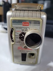 Vintage Kodak Brownie 8mm Movie Camera II Retro Collectible Photo Decor Untested