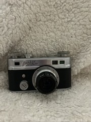 Vintage Perfex De luxe Deluxe 35mm Camera 50mm Wollensak As Is Untested