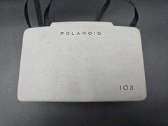 Vintage Polaroid Automatic 103 Land Camera Case & Assessories Lot