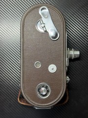 Keystone Model A-9 16mm Movie Camera w/ Original Case Boston USA Clean Vintage