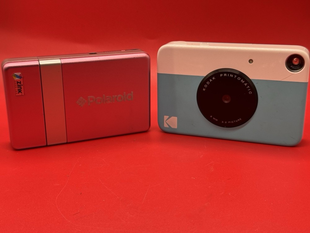 Polaroid ZIP Printer + Kodak Printomatic Camera – Untested – Lot As-Is
