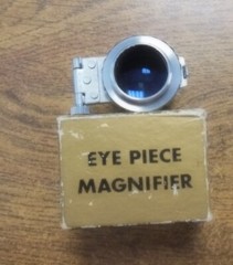 4 Vint. Camera Accessories – 2 Lens, Eye Piece Magnifier & Gossen Variable Angle