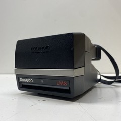 Vintage Polaroid Sun 600 LMS Instant Film Camera 1980s Tested Working Analog