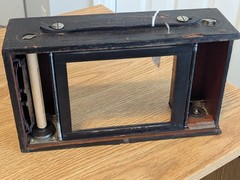 Kodak No. 4 Screen Focus Camera, Shutter does not work, ground glass, level