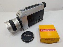 Canon Auto Zoom 814 Super8 8mm Film Movie Camera 0305B