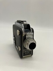 Magazine Cine-Kodak Eight Model 90 Vintage 1940s 8mm Movie Camera & Leather Case