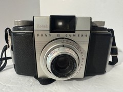 KODAK PONY II CAMERA KODACHROME IN LEATHER CASE UNTESTED
