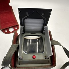 Vintage Ansco Anscoflex II Film Camera 1950s Leather Case USA Untested