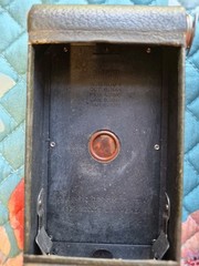 Vintage 1920s Kodak Boy Scout Bellows Camera w/ Leather Case Untested