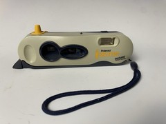 Vintage Polaroid I-Zone Instant Pocket Camera Gray/Blue