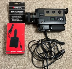Sears Vintage Super 8 Video Camera 6XL Auto Zoom Made in Japan Works One Issue