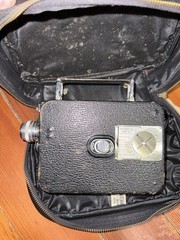 Vintage CINE-KODAK EIGHT MODEL 25 8MM Movie Camera Antique “Not Tested”