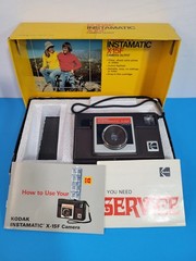 Vintage Kodak Instamatic X-15F Film Camera in Original Box – UNTESTED