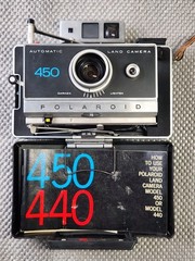 Vintage Polaroid Automatic 450 Land Camera Untested
