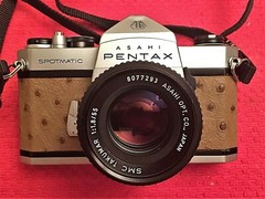 RARE COLLECTORS ASAHI PENTAX SPOTMATIC SP CAMERA w/SMC f/1.8 55mm LENS – UNIQUE