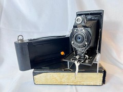 Vtg 1920-1930’s Eastman Kodak Co No 2A Folding Cartridge Hawkeye Model B
