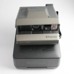 Polaroid Spectra System – Instant Camera – Gray – Parts/Repair/Display