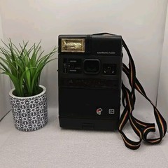 Vtg KODAK Colorburst 250 Instant Camera With Strap Flash Film Photography ▪︎ TWC