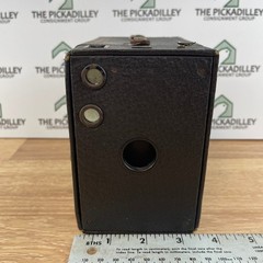 Vintage Kodak No 2 Brownie Model F Box Camera Antique 120 Film Photo Prop