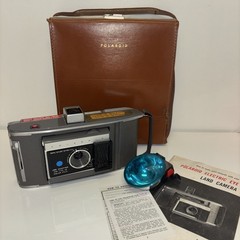 Polaroid Electric Eye Land Camera Model J66 In Original Case With Flash And More
