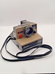 Polaroid Land Camera Pronto! RF land camera With Strap Sears Special Untested