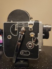 Bolex H16 Non Reflex Camera Body With 2 Lens Tested Motor Runs Works