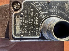Vintage 1947 Cinklox 16mm Model 3-S Film Camera Cincinnati Clock & Instrument Co