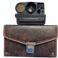 Vintage Polaroid Pronto Land Camera Sonar One Step SX-70 w/ Strap!