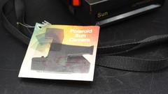 Vintage Polaroid 600 Land Camera Sun AutoFocus 660 w Tags Flash 1981 WORKS GREAT