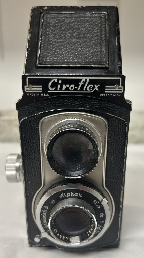 Vintage Ciro-Flex Medium Format Camera with Alphax Anastigma Wollensack f/3.5