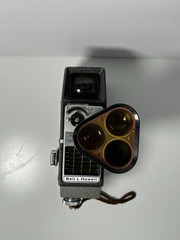 Bell & Howell 8mm Film Camera Triple Turret Lens Electric Eye Vintage