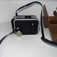 Kodak Duaflex II Vintage Camera in Pleather Case UNTESTED Great Condition