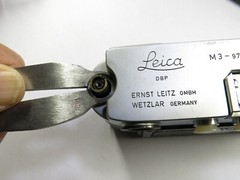 12mm iron wrench for remove Leica M2 M3 MP rewind knob