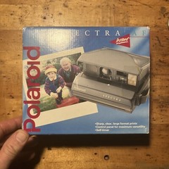 Polaroid Spectra AF Camera Instant in Original Box ~ As-is.