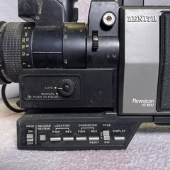 ZENITH Newvicon VC1800 Vintage Color Video Camera UNTESTED