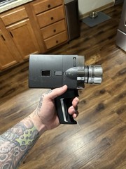 Vintage Bell & Howell Autoload 675/XL Low-Light Zoom Movie Camera UNTESTED