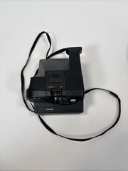 Vtg Polaroid Sonar one step Land Camera One Step & Lenmar OS-2 Flash untested
