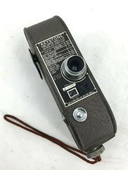 Keystone 8mm Camera Model K-36 Brown with one Reel Very Clean Photography Movie