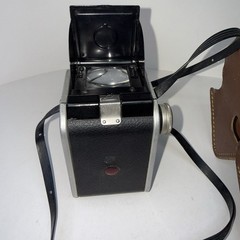 Kodak Duaflex II Vintage Camera in Pleather Case UNTESTED Great Condition