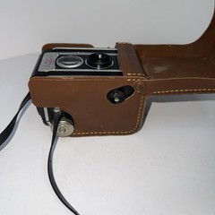 Kodak Duaflex II Vintage Camera in Pleather Case UNTESTED Great Condition