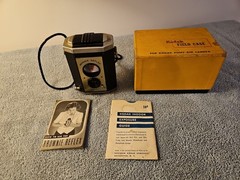 Kodak Brownie Reflex Camera with Original Instruction Book