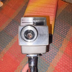 Bell & Howell Optronic Eye Autoload Super 8 Non Reflex Movie Camera Gray